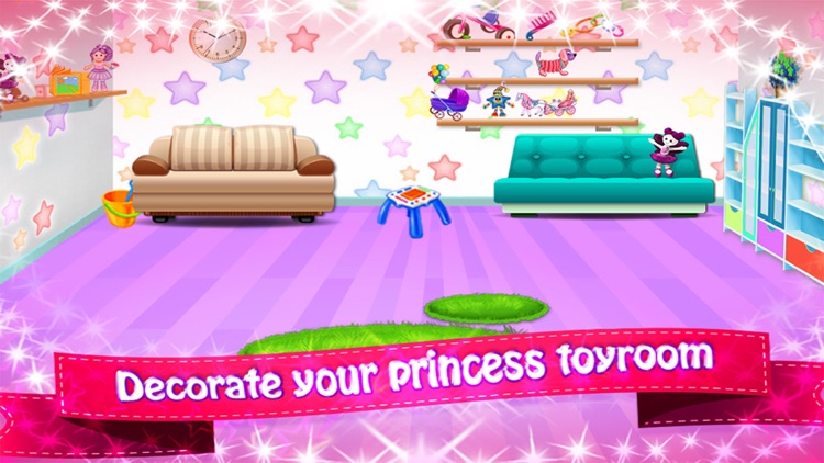 Princess Doll House Decoration screenshot-4