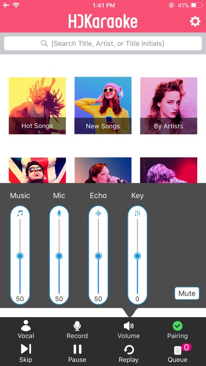 HDKaraoke Control for iPhone