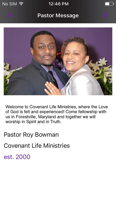 Covenant Life Ministries screenshot 3