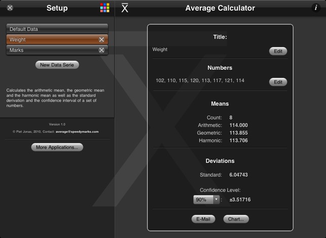 Average Calculator HD(圖1)-速報App