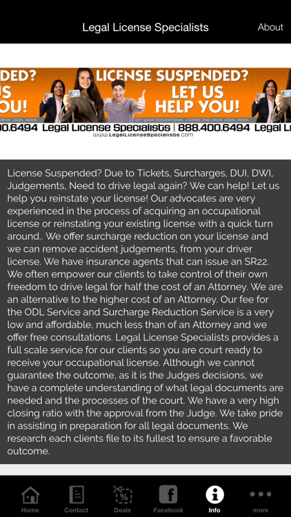 Legal License Specialists