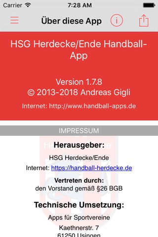 HSG Herdecke/Ende screenshot 4