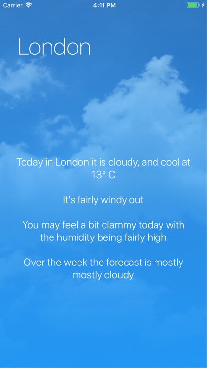 Minimal Weather screenshot-3