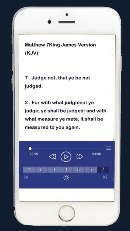 kjv audio bible. screenshot-5