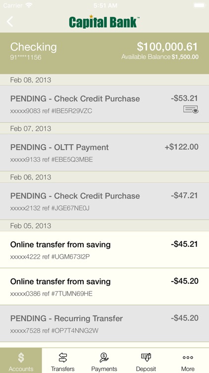 Capital Bank – Mobile Banking screenshot-3