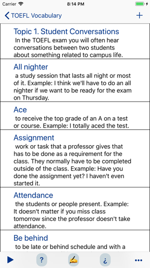 TOEFL Vocabulary Listening(圖2)-速報App