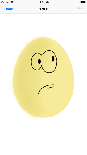 Yellow Egg Face Sticker Pack(圖7)-速報App