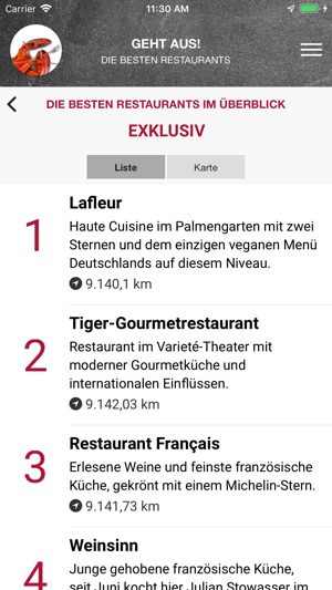 GEHT AUS! – Restaurantführer(圖2)-速報App