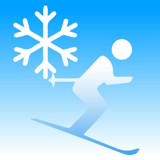 Skiing with Friends™ ski track icon