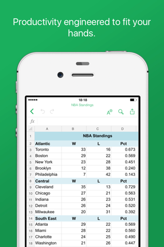 Zoho Sheet - Spreadsheet App screenshot 2