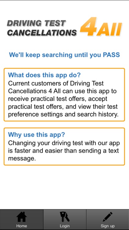 how to find cancellations for practical driving test