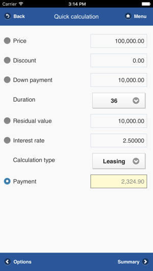 ExCalc - Leasing Calculator(圖2)-速報App