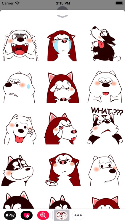 Dog Crew Animated Stickers