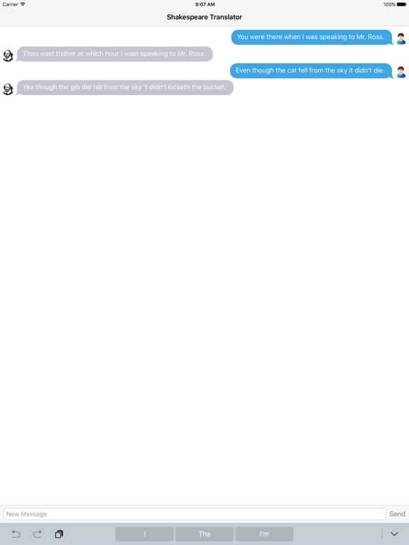 Screenshot #4 pour Shakespeare Translator