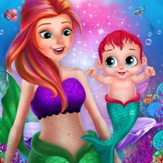 Activities of Little Mermaid Cute Baby Care