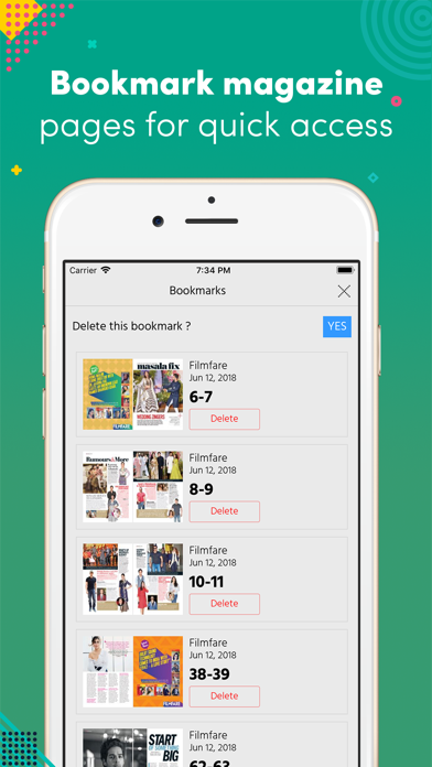 How to cancel & delete Filmfare Magazine from iphone & ipad 4