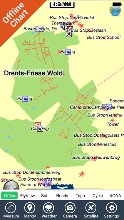 Drents-Friese Wold National Park GPS Map Navigator
