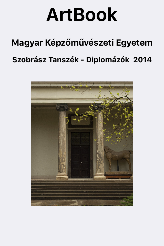 MKE Szobrász Diplomázók 2014