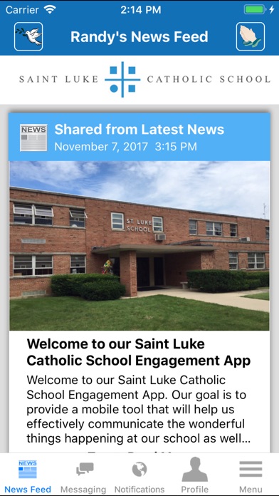 Saint Luke Catholic School screenshot 2