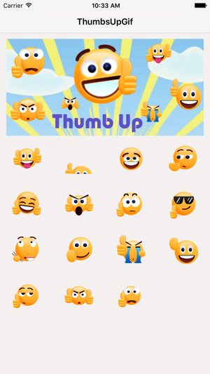 Thumbs Up Sticker for iMessage