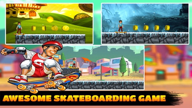 Epic Skater Man 3D(圖2)-速報App