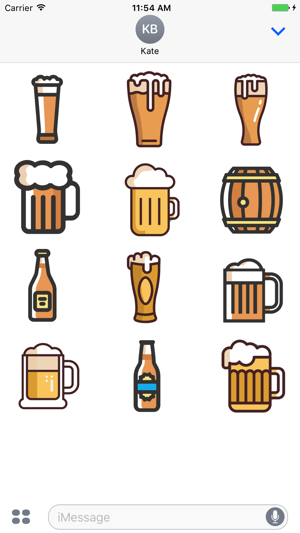 I love beer - sticker pack(圖1)-速報App