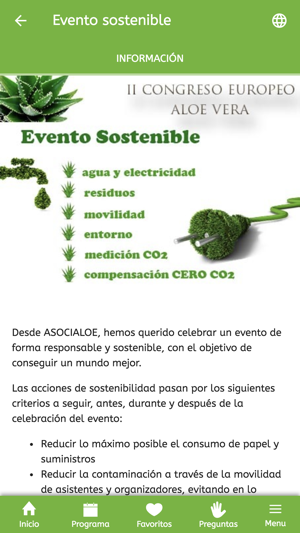 Congreso Europeo de Aloe Vera(圖5)-速報App