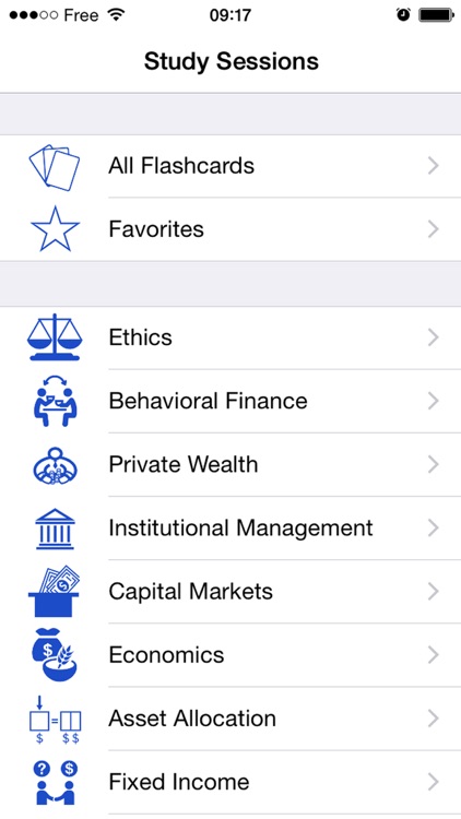 CFA Level 3 Flashcards® 2019 screenshot-0