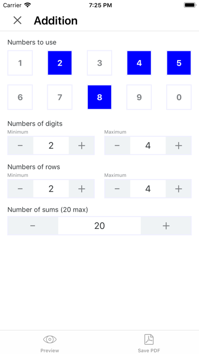 Math Paper Worksheet screenshot 3