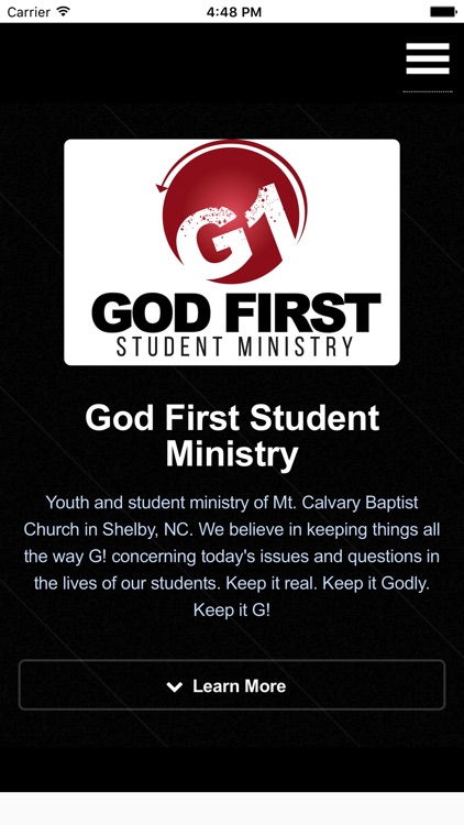 God First Student Ministry