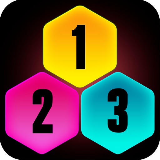 The Four Number - Hexa Puzzle Game icon