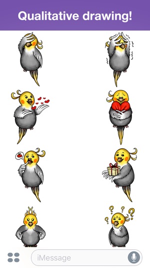 Parrot Alfred - Cute stickers(圖3)-速報App