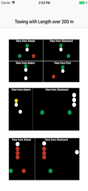 Marine Vessel Nav Lights