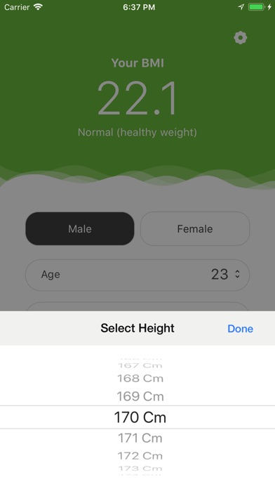 Body Tracking - BMI Calculator screenshot 4