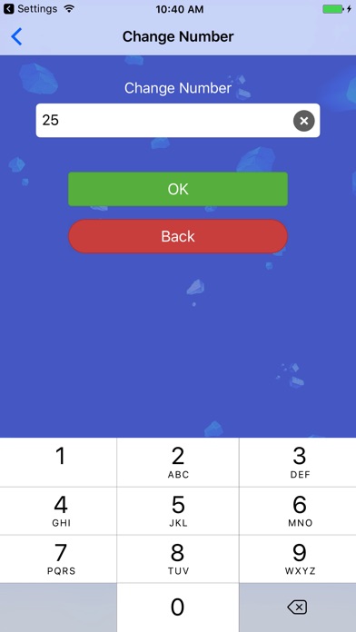 Lottery ticket Number selector screenshot 2