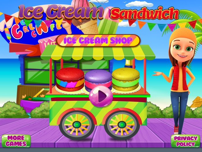 Ice Cream Sandwich Making