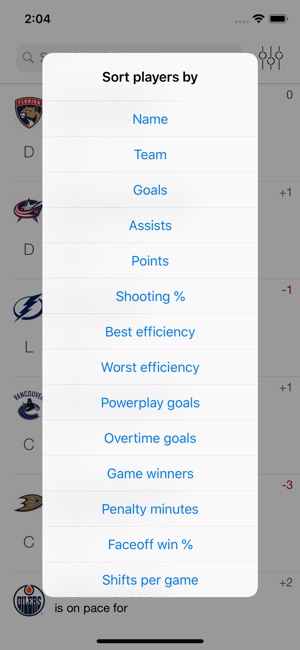 Hockey Player Stats(圖2)-速報App