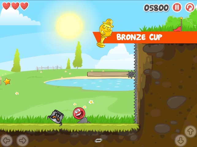 B-RedBall, game for IOS