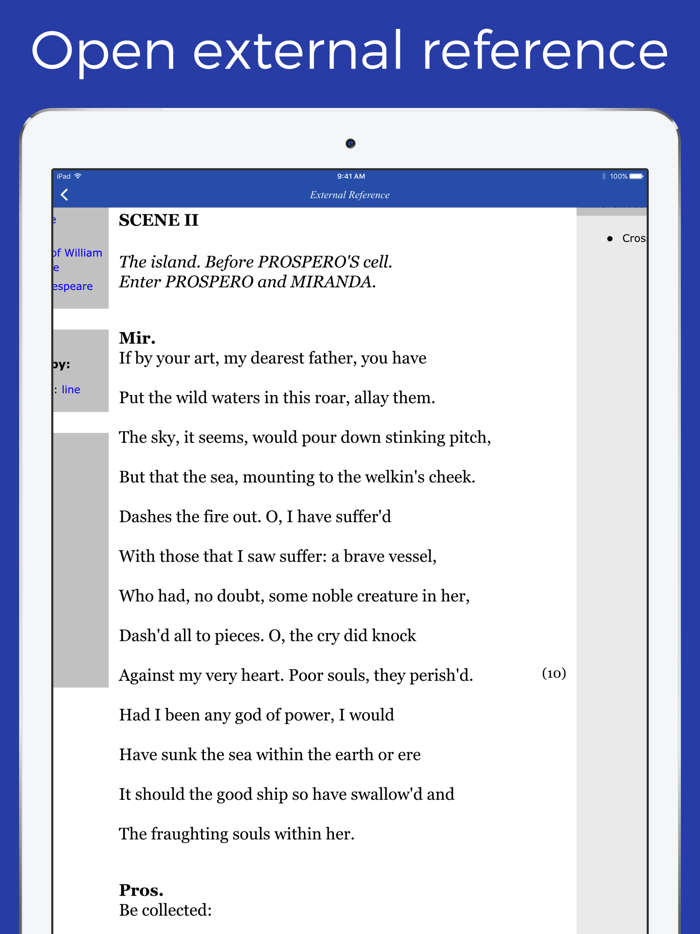 Shakespeare glossary, lexicon and quotation