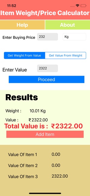 Item Weight/Price Calculator(圖6)-速報App