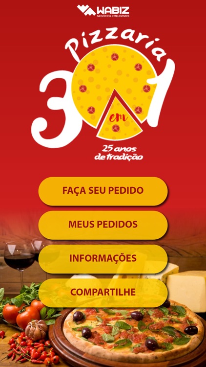 Pizzaria 3 em 1