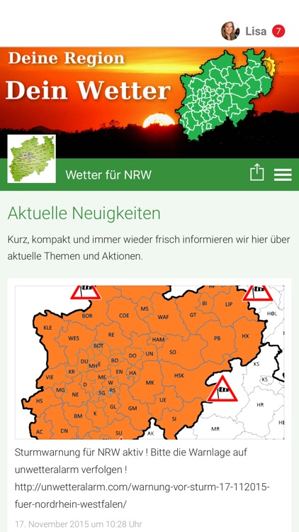 Wetter für NRW