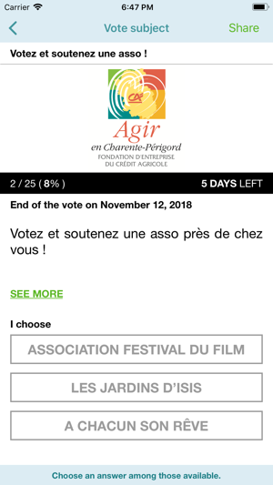 Crédit Agricole – Le Vote CACP(圖7)-速報App