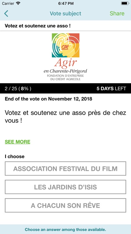 Crédit Agricole – Le Vote CACP screenshot-6