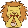 Reo - The Cute Lion stickers