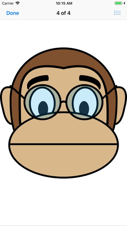 Monkey Face Emoji Stickers screenshot-4