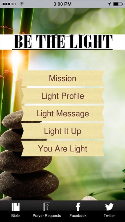 Be The Light App