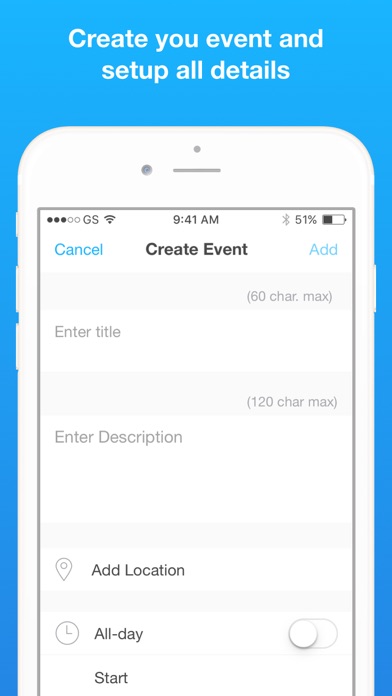 Event Creator screenshot 2