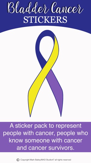 Bladder Cancer Stickers