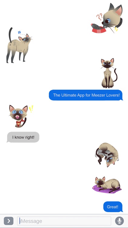 MeezerMOJI – Siamese Cat Emoji screenshot-3